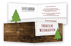 Druckerei für Geschäfts-Weihnachtskarten