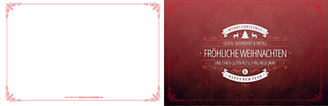 Qualitativ hochwertige Weihnachtskarten online