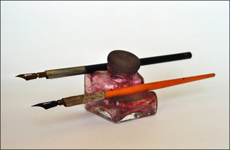 Füllfederhalter mit Tinte